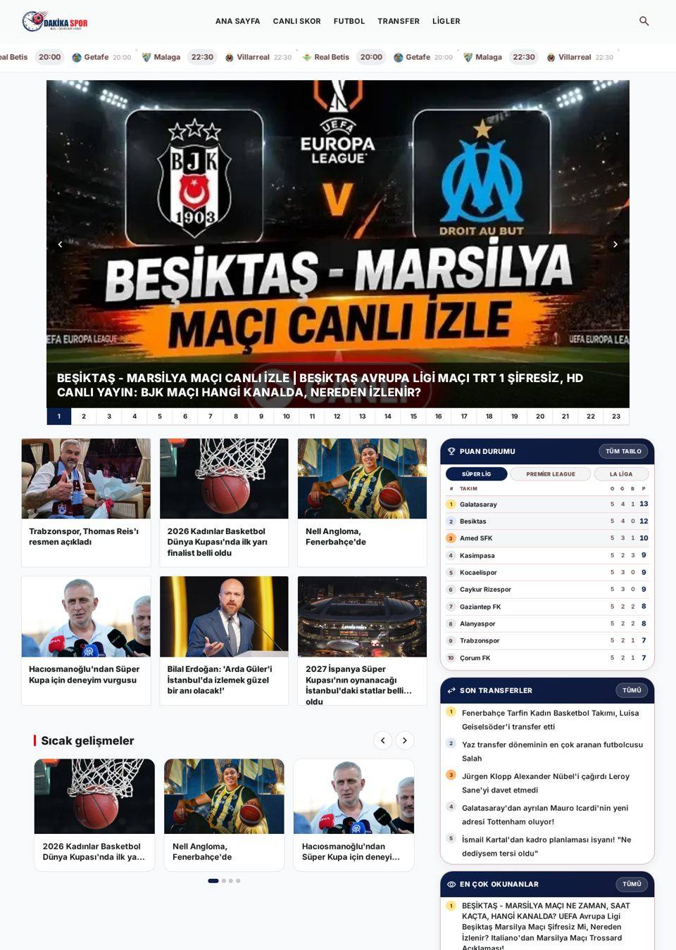Dakika Spor
