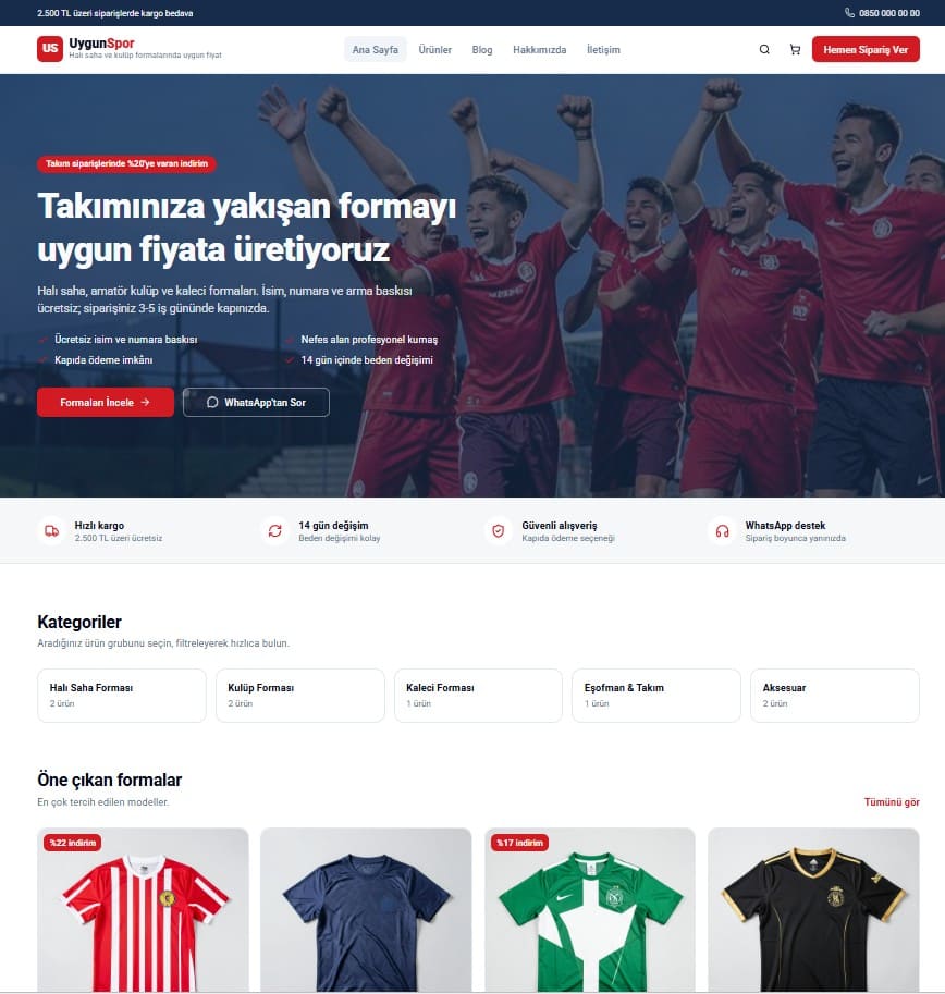 E-Ticaret Yazılımı